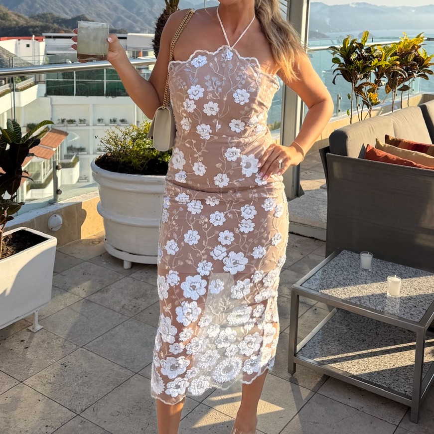 Elliatt Floral Lace Bridal Dress